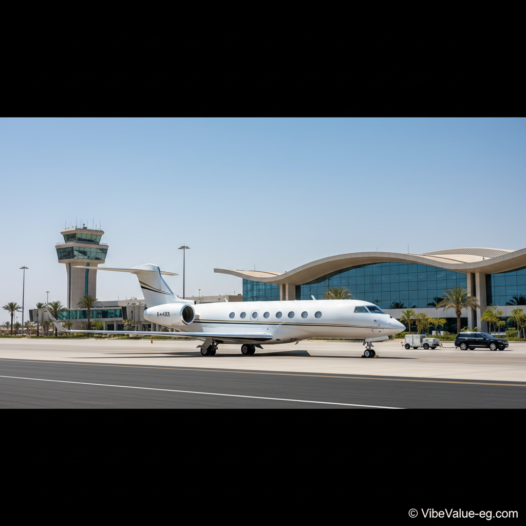 Modern infrastructure and private jet terminal near North Coast luxury hotels 2026