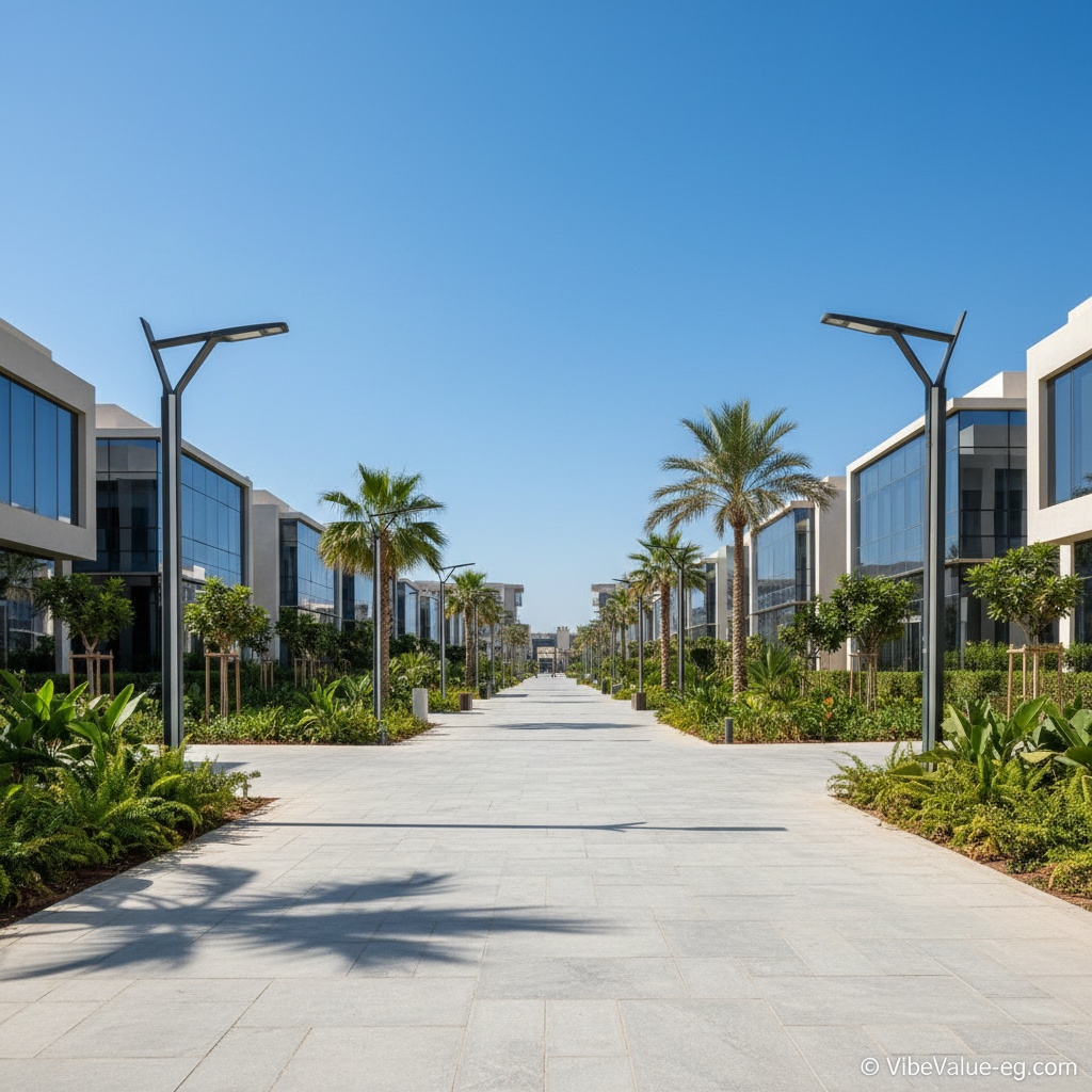 Sidi Heneish Investment luxury walkways and modern architectural residential designs 2026